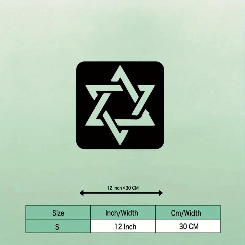 Wall Art - CIFBUY Hebrew Letters Beth Shin Shalom