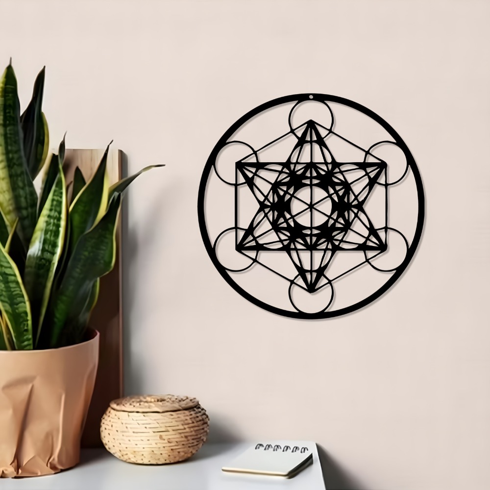 Wall Art - CIFBUY Iron Wall Art Star of
