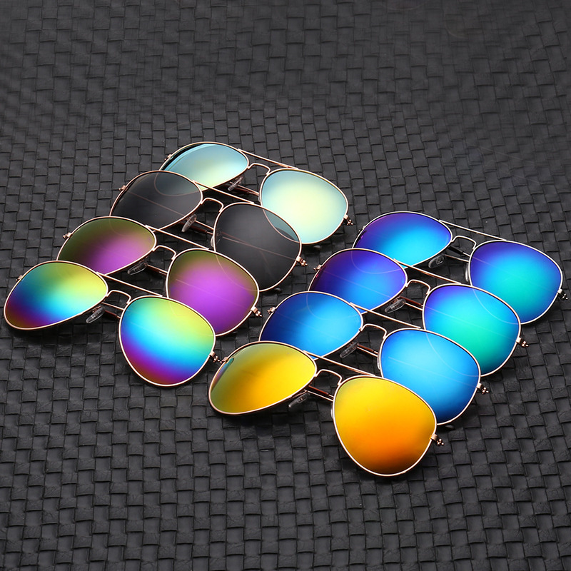 Decorative Mirror - New Double Bridge Pilot Sunglasse Woman