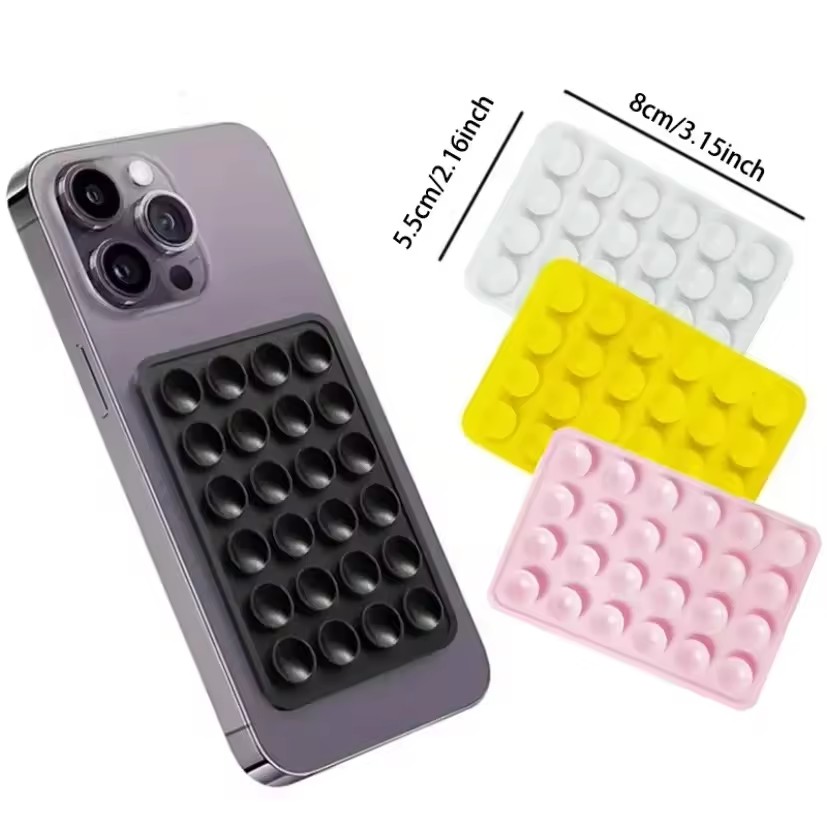Wall Sticker - Silicone Suction Phone Holder Mat Multifunctional