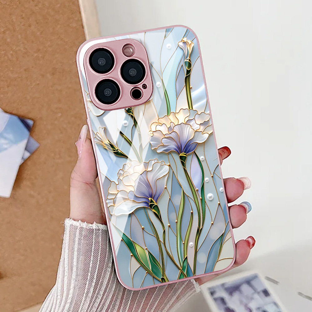 Vase Decor - Lotus Flower Phone Case For iPhone
