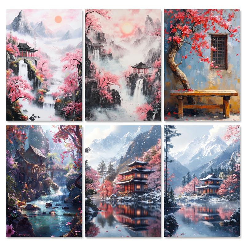 Abstract Canvas Set - RUOPOTY Frame Diy Painting By Numbers