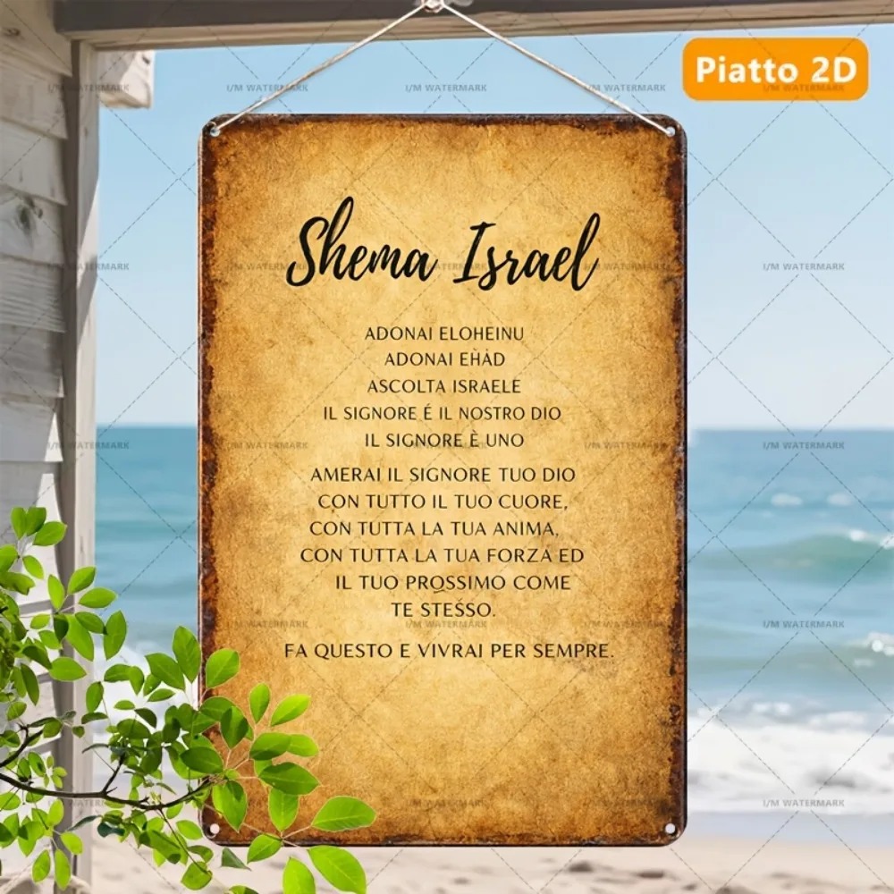 CIFBUY Vintage Hebrew Scriptur - Wall Art recension och pris