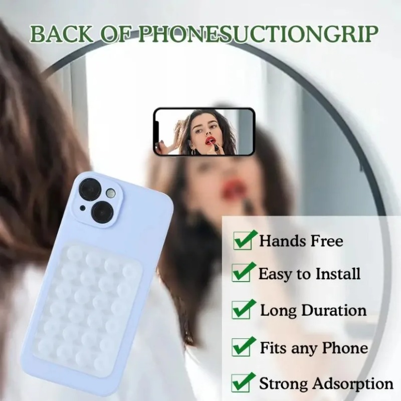 Silicone Suction Phone Holder  - Wall Sticker recension och pris