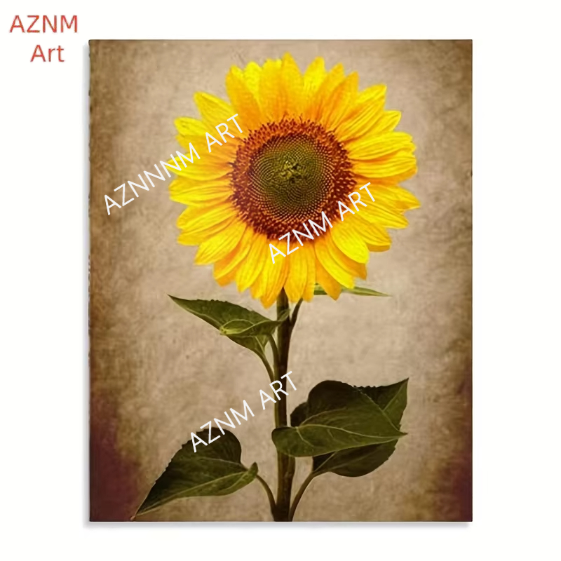 1/3PCS Deco Sunflower Canvas W - Abstract Canvas Set recension och pris