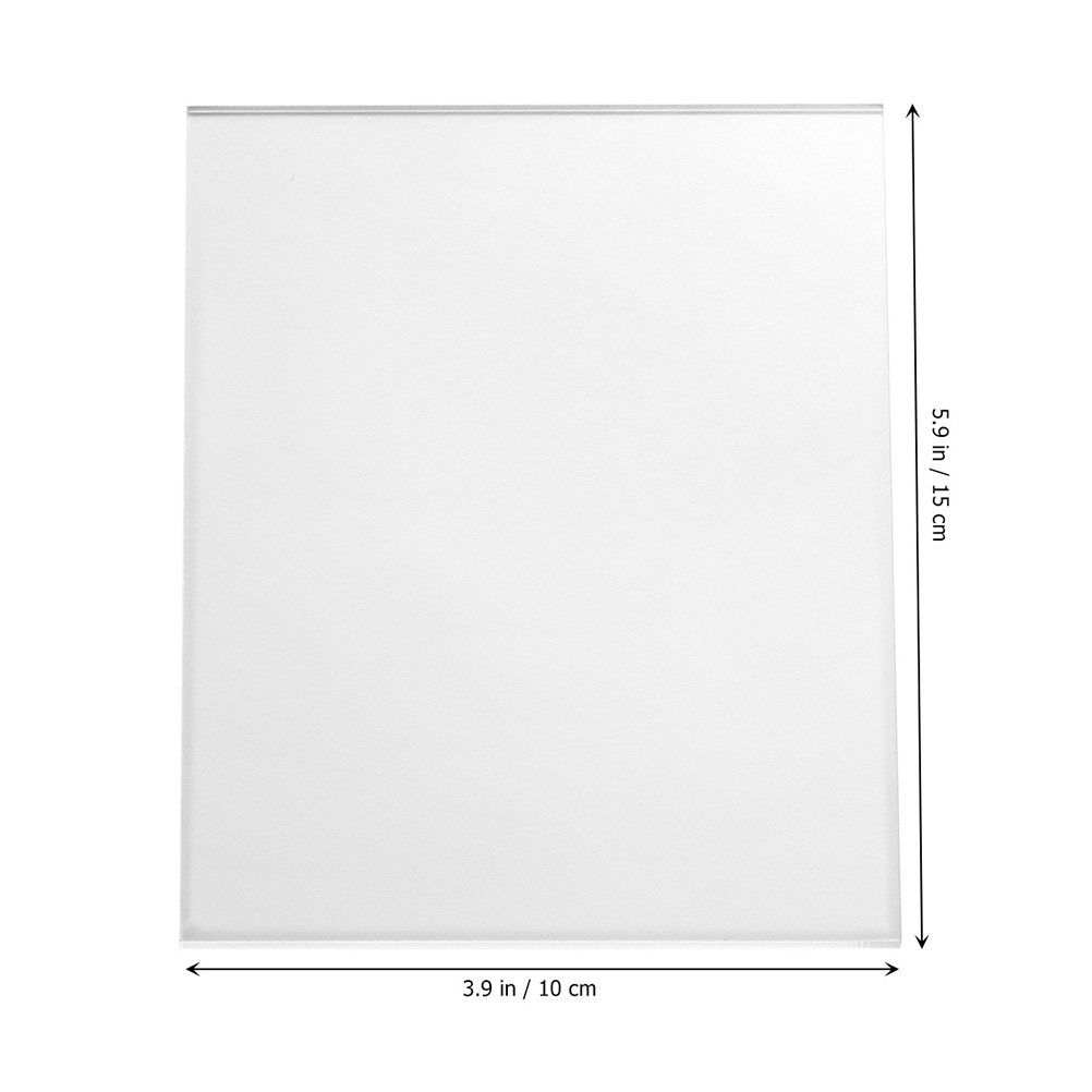 10Pcs Acrylic Sheet Transparen - Picture Frame recension och pris