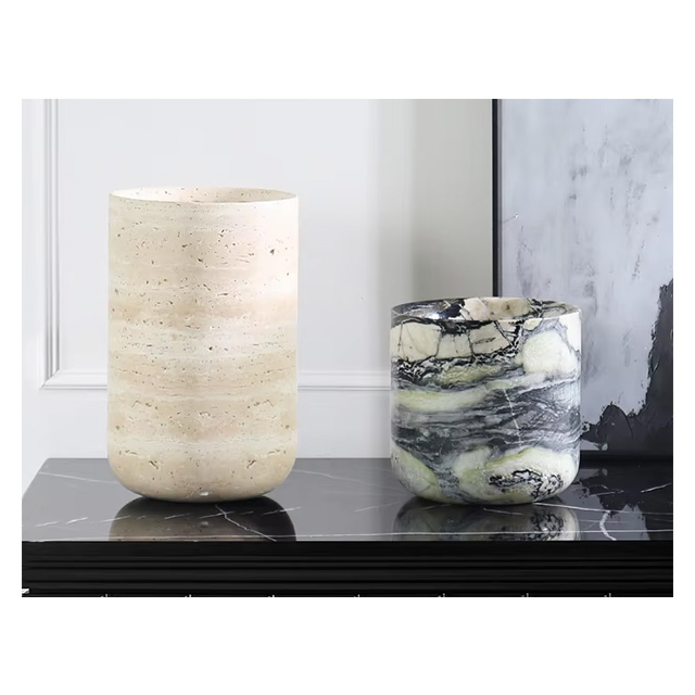 Customized Natural Marble Vase - Vase Decor recension och pris