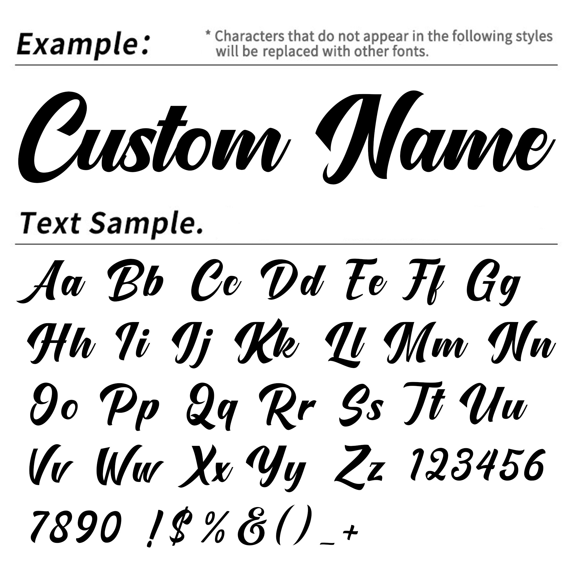 3PCS Custom Name Stickers Pers - Wall Sticker recension och pris