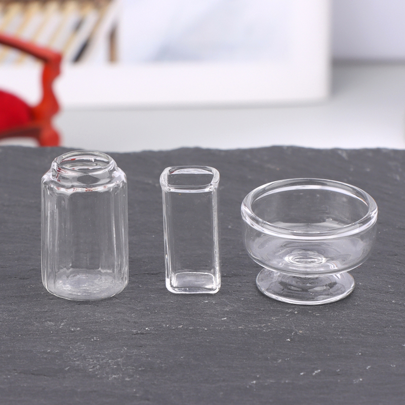 1:12 Dollhouse Miniature Glass - Vase Decor recension och pris
