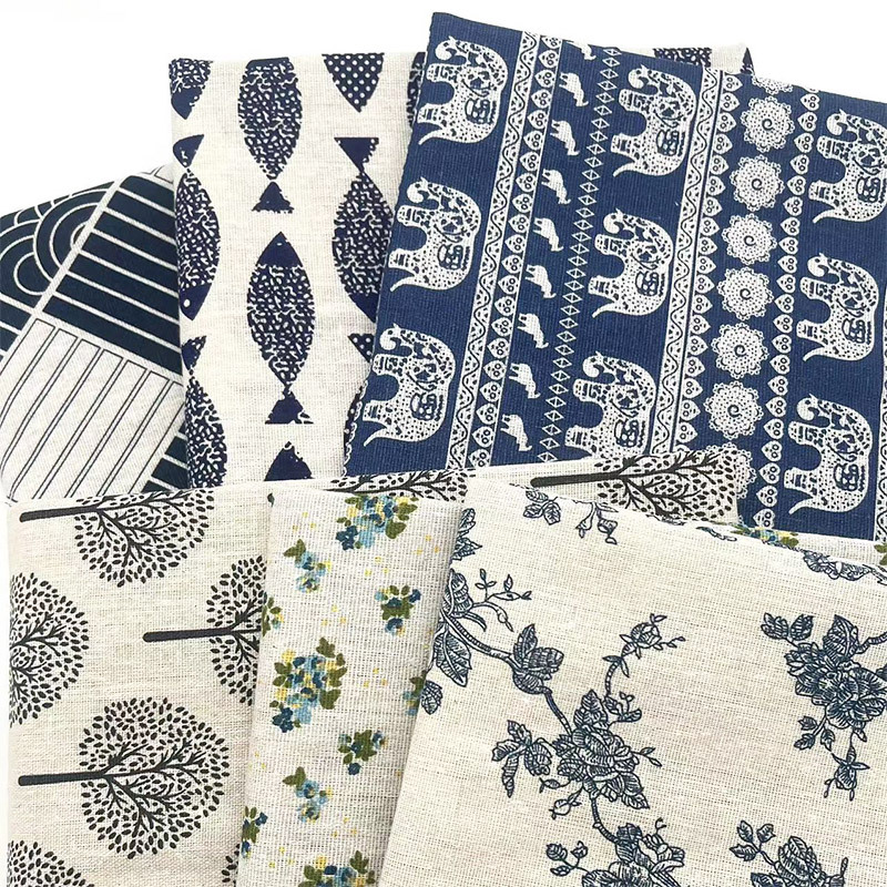 Retro Boho Floral Cotton Linen - Curtain Curtain recension och pris