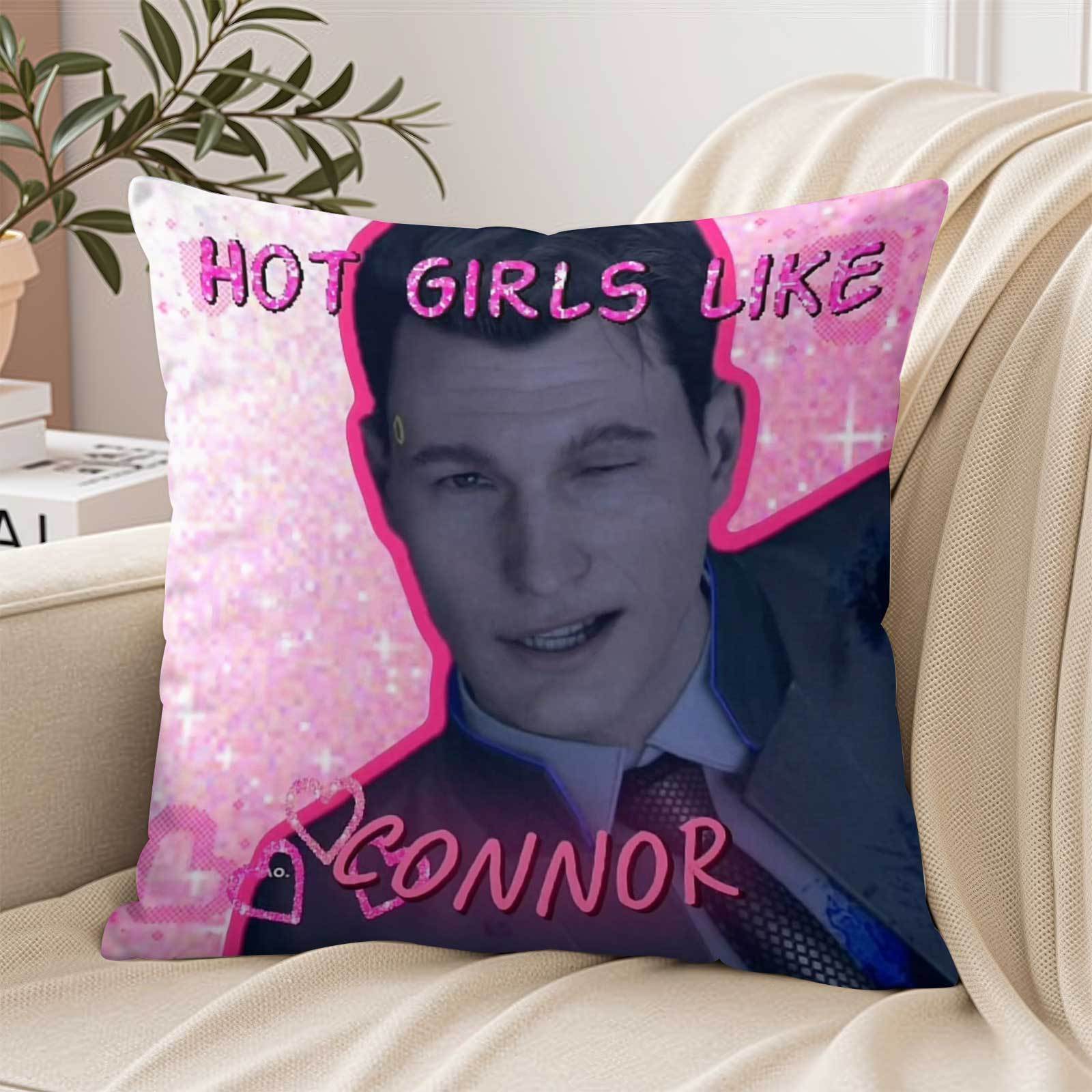 Customize 1pc CONNOR SO HOT Pi - Throw Pillow recension och pris