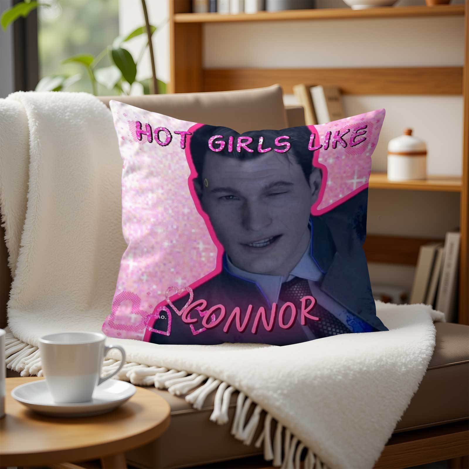 Customize 1pc CONNOR SO HOT Pi - Throw Pillow recension och pris