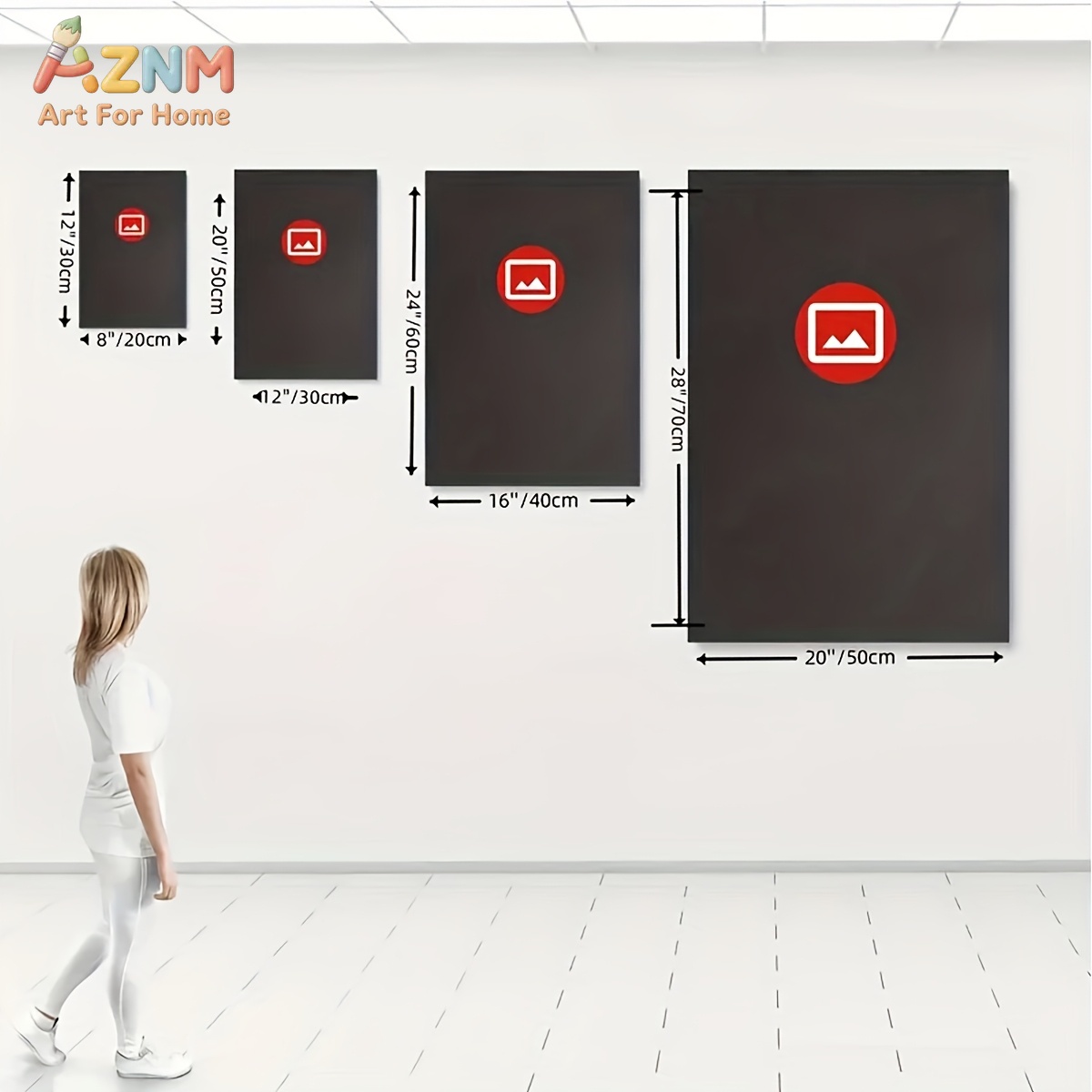 3PCS The Last Supper Abstract  - Abstract Canvas Set recension och pris