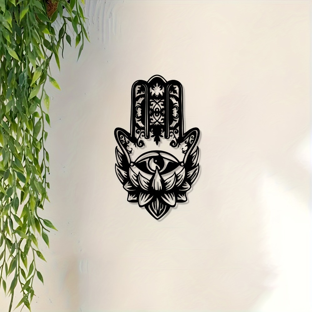 CIFBUY Hamsa Hand Evil Eye Met - Wall Art recension och pris
