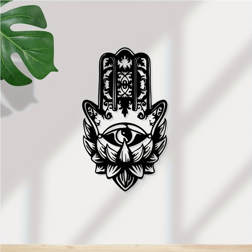 CIFBUY Hamsa Hand Evil Eye Met - Wall Art recension och pris