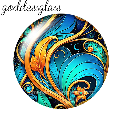 Colorful spiral rotating patte - Vase Decor recension och pris