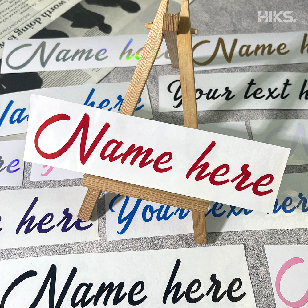 2PCS Custom Cursive Name Vinyl - Wall Sticker recension och pris