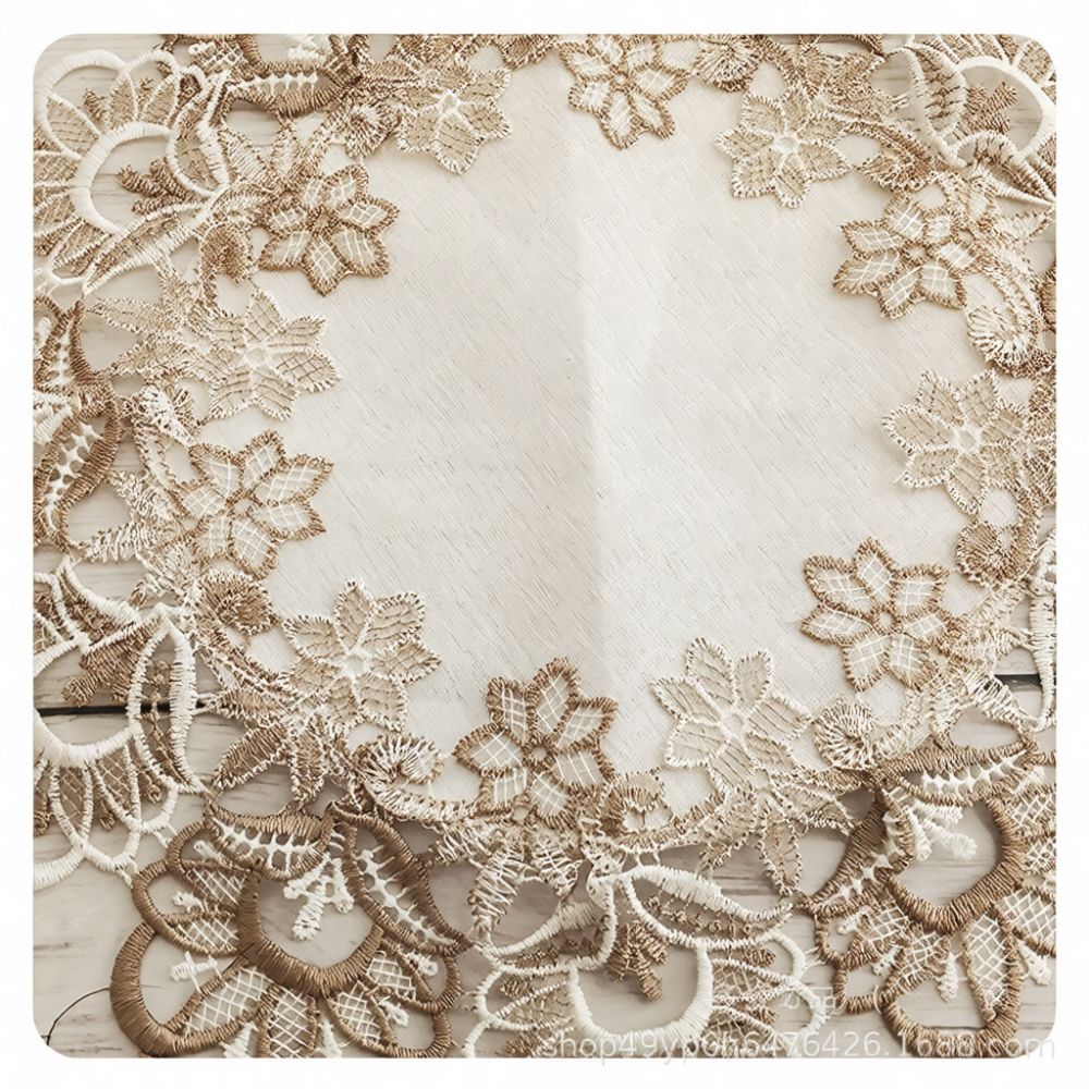 Exquisite Round Lace Placemat  - Table Runner recension och pris