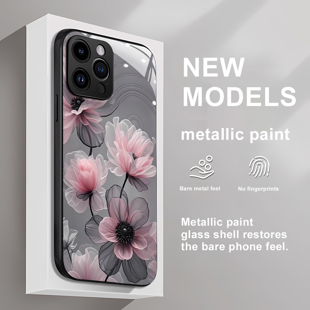 Flower Tempered Glass Case For - Vase Decor recension och pris
