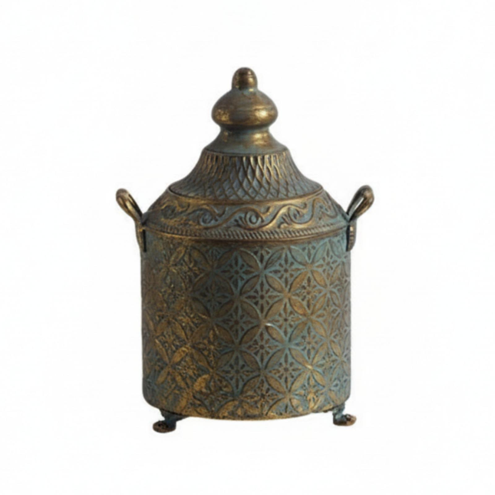 Decorative Iron Vase Aged Gild - Vase Decor recension och pris