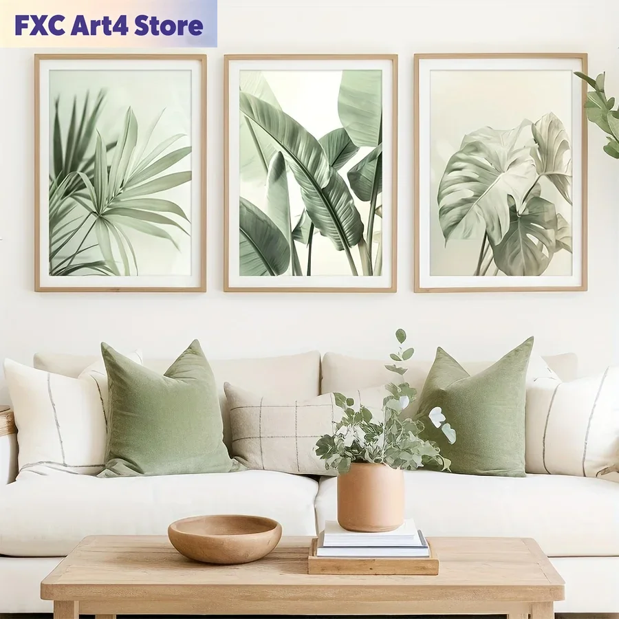 Frameless2D Flat, 3pcs/set Of  - Abstract Canvas Set recension och pris