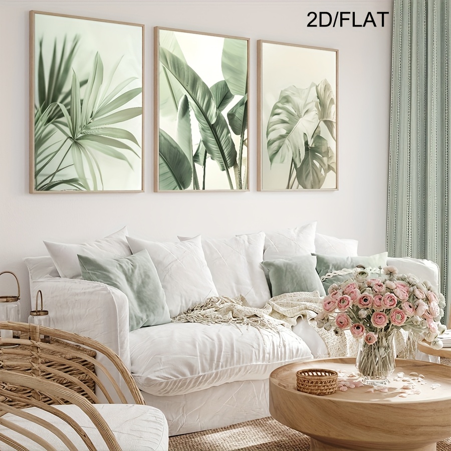 Frameless2D Flat, 3pcs/set Of  - Abstract Canvas Set recension och pris