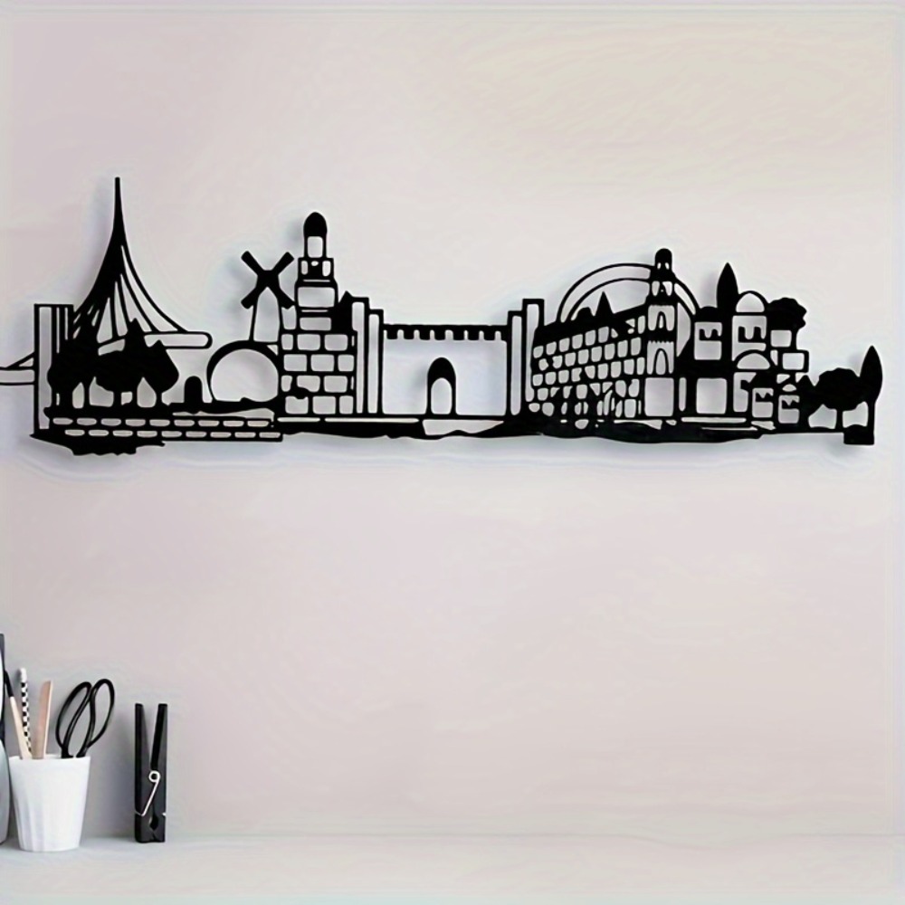 CIFBUY Metal Wall Art Jerusale - Wall Art recension och pris