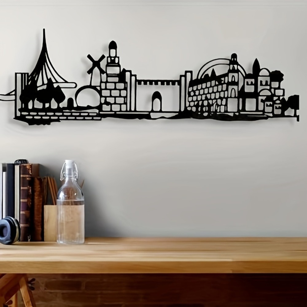 CIFBUY Metal Wall Art Jerusale - Wall Art recension och pris