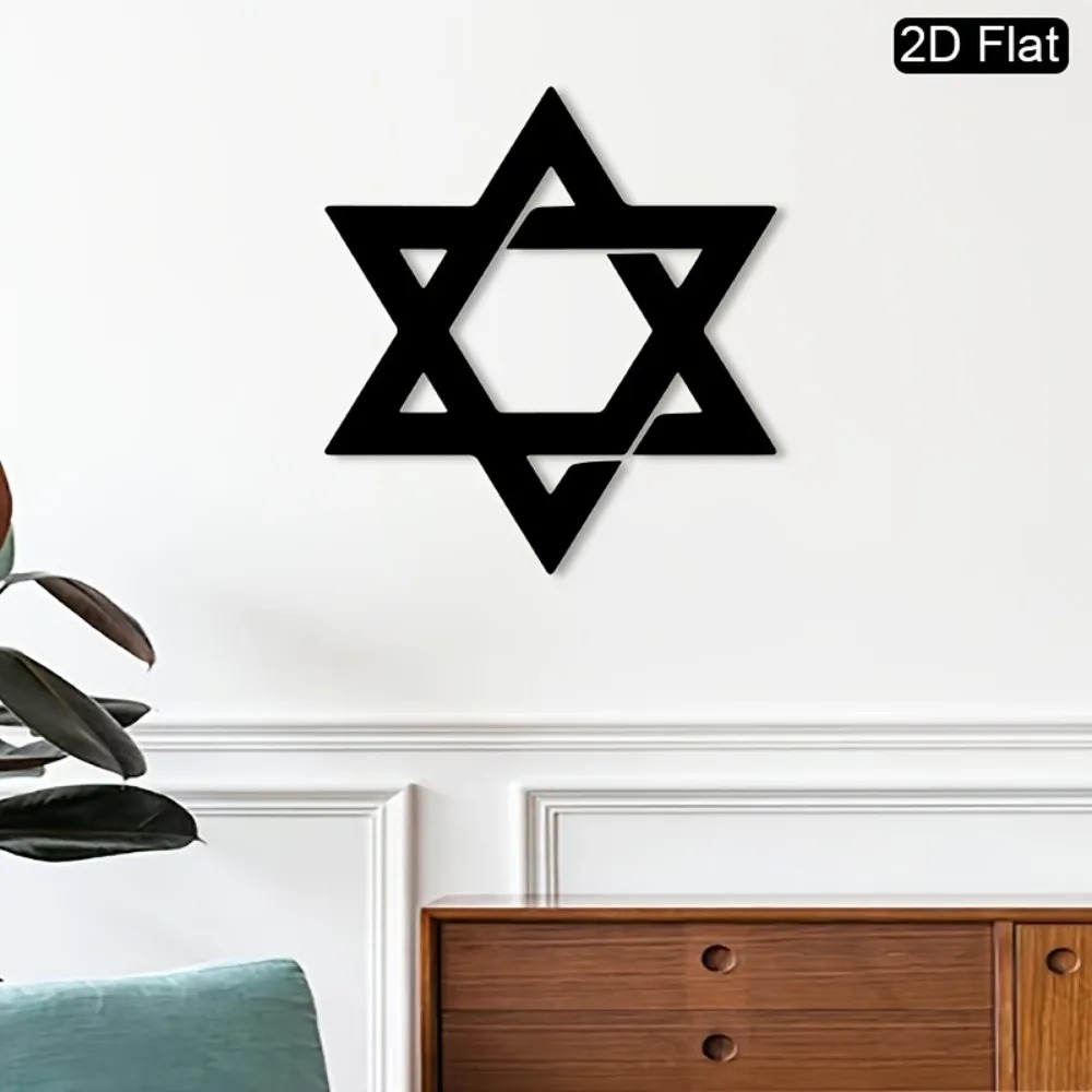 CIFBUY Iron Wall Art Star of D - Wall Art recension och pris