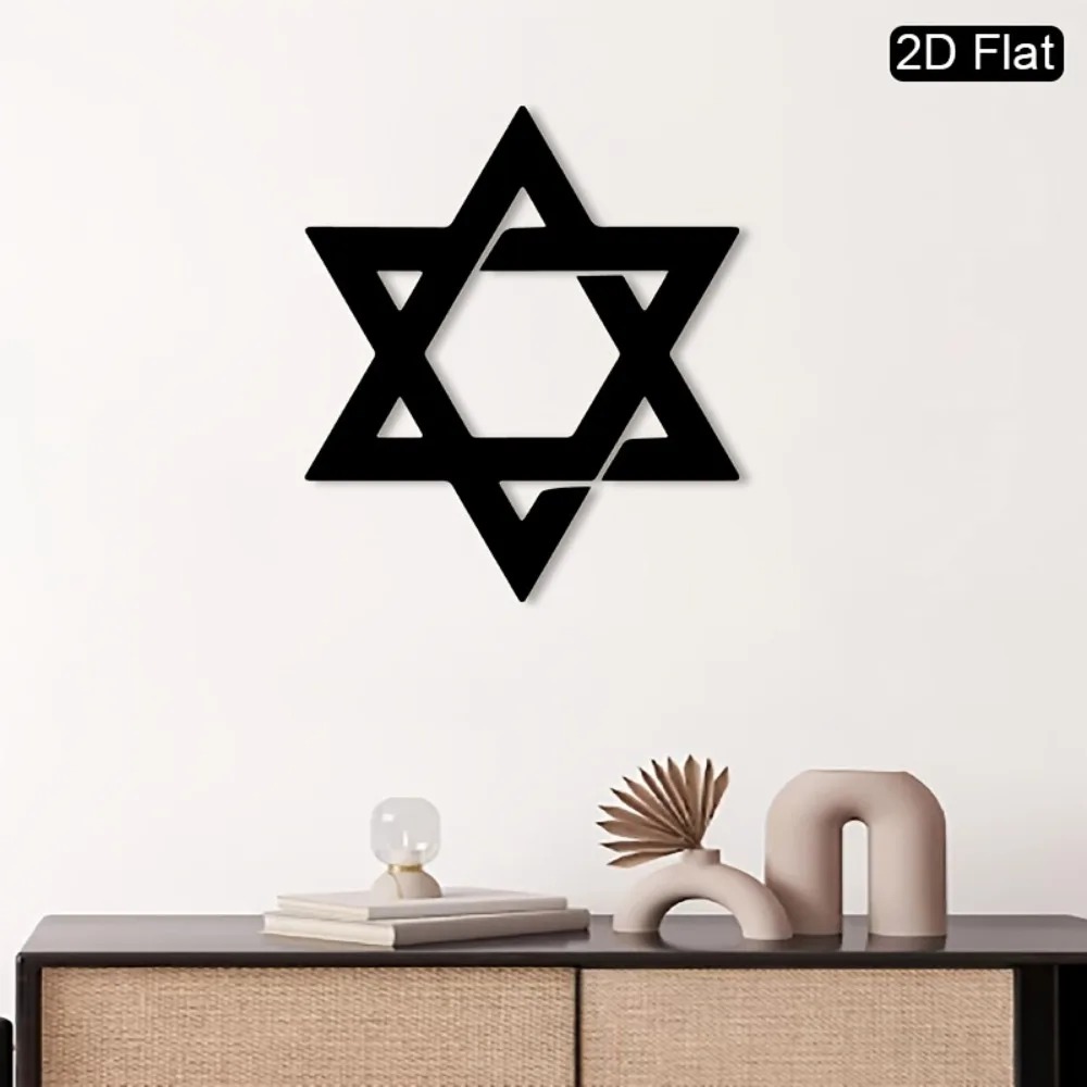 CIFBUY Iron Wall Art Star of D - Wall Art recension och pris