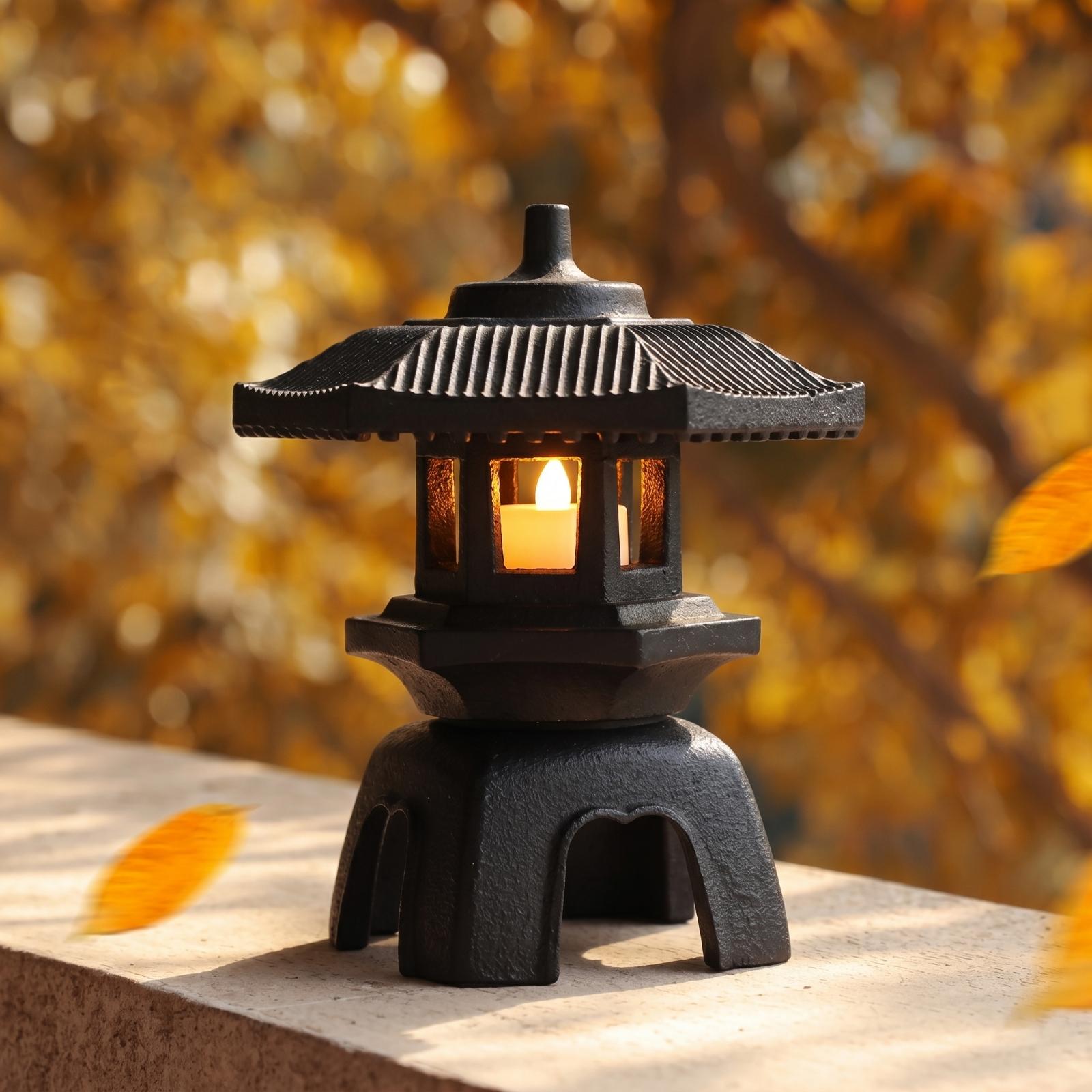 Cast Iron Lantern Tabletop Can - Candle Holder Decor recension och pris