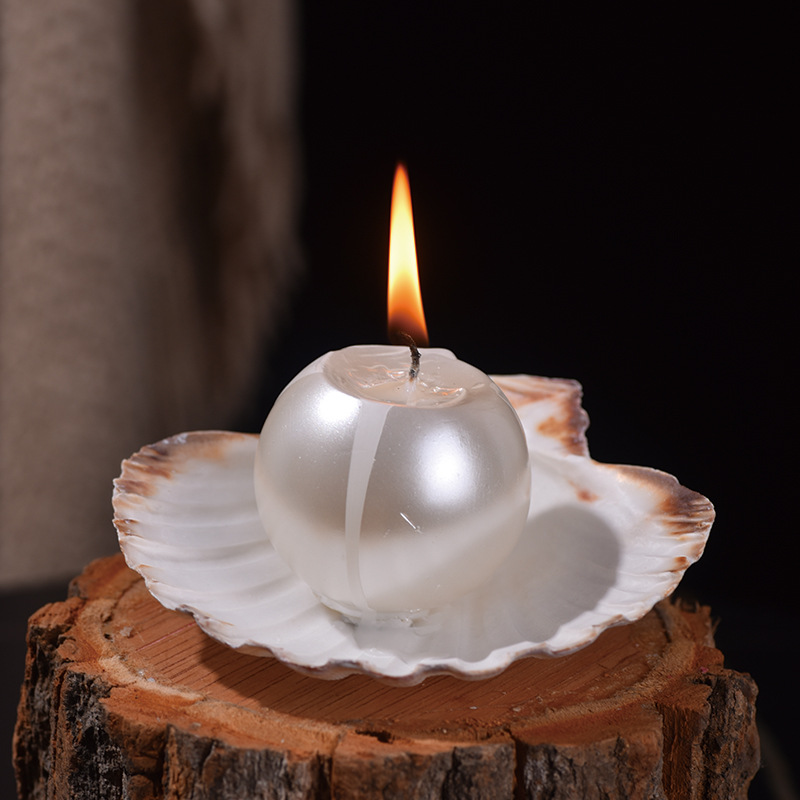 Elegant Pearl Ball Candles wit - Candle Holder Decor recension och pris