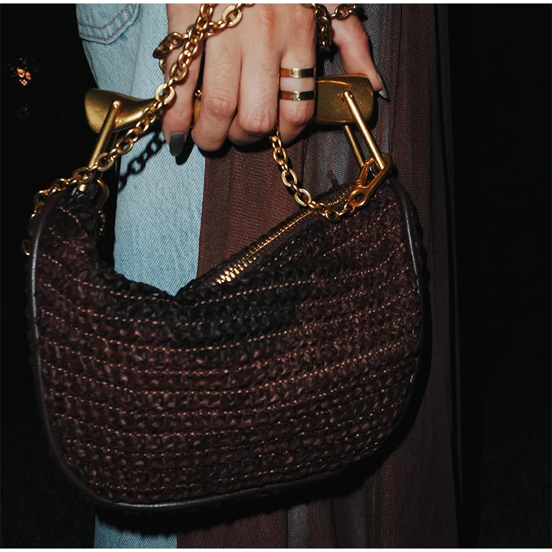 Gold Handle Brand Handwoven Ha - Interior Design High End recension och pris