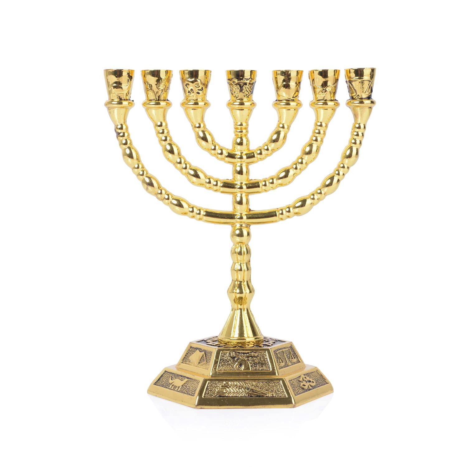 7 Branch Menorah Jewish Home D - Candle Holder Decor recension och pris