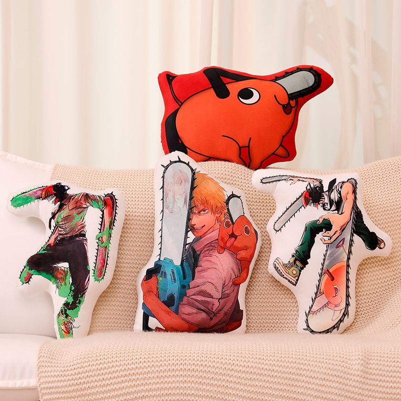 45cm Chainsaw Man Irregular Sh - Throw Pillow recension och pris
