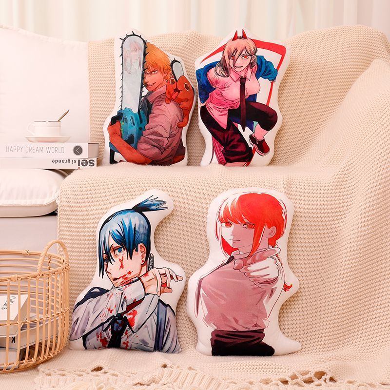 45cm Chainsaw Man Irregular Sh - Throw Pillow recension och pris