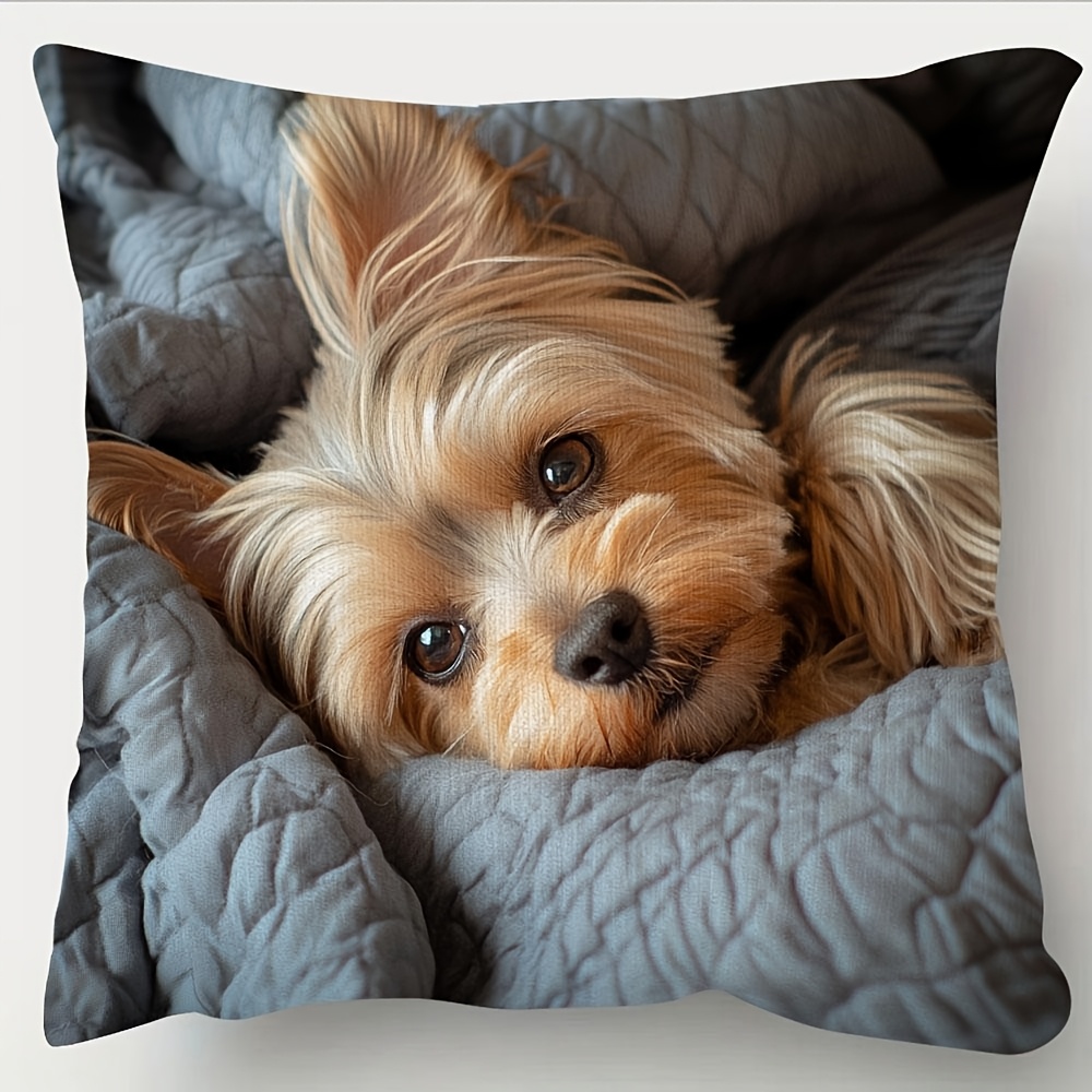 Customize 1pc Yorkshire Terrie - Throw Pillow recension och pris