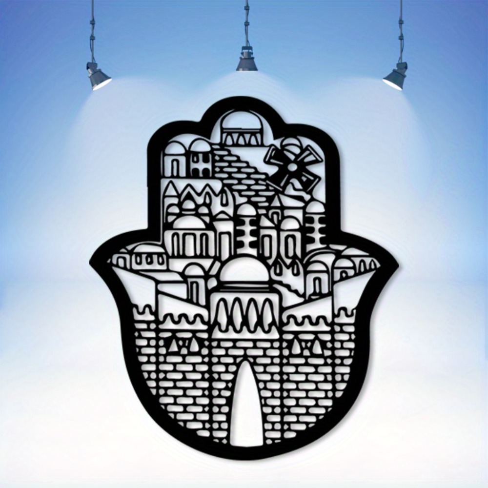 CIFBUY Jerusalem Holy City Met - Wall Art recension och pris