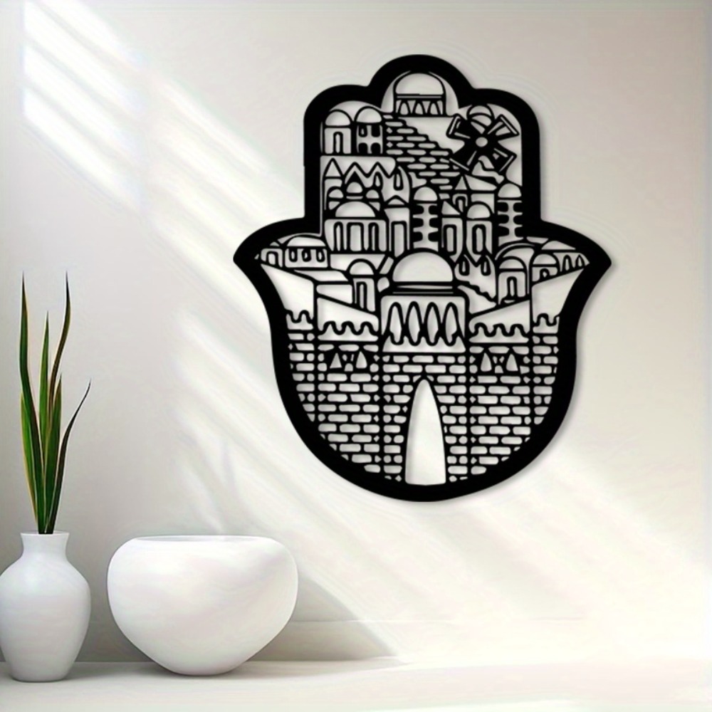 CIFBUY Jerusalem Holy City Met - Wall Art recension och pris
