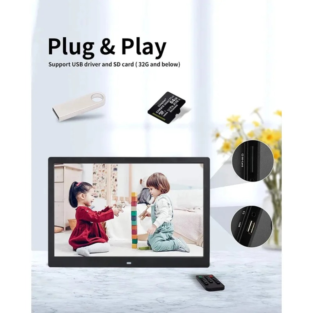 15 Inch Digital Photo Frame, L - Picture Frame recension och pris
