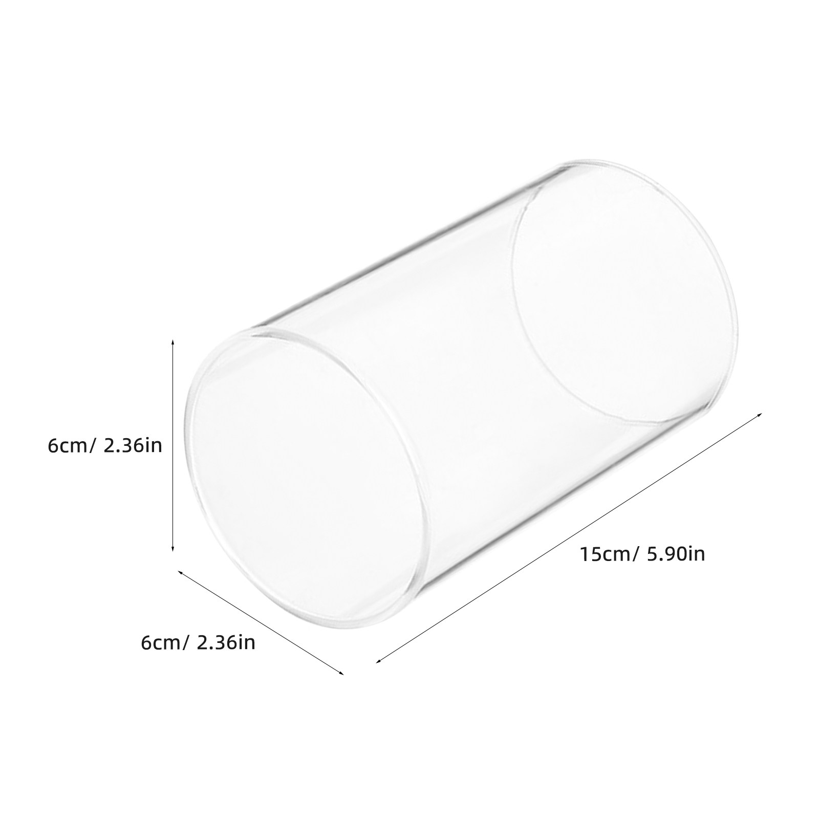 Glass Holder Candleholder Tube - Candle Holder Decor recension och pris