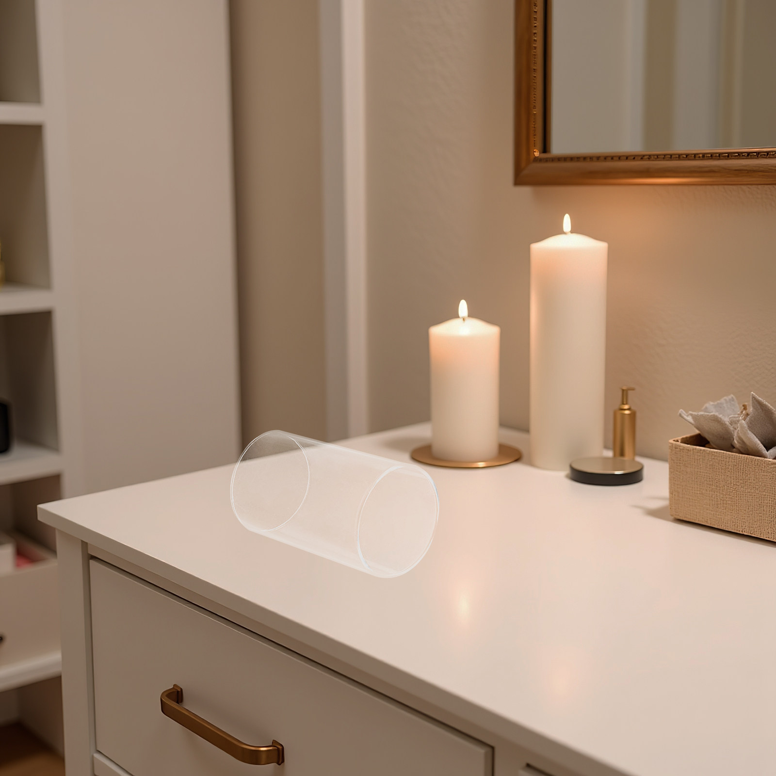 Glass Holder Candleholder Tube - Candle Holder Decor recension och pris