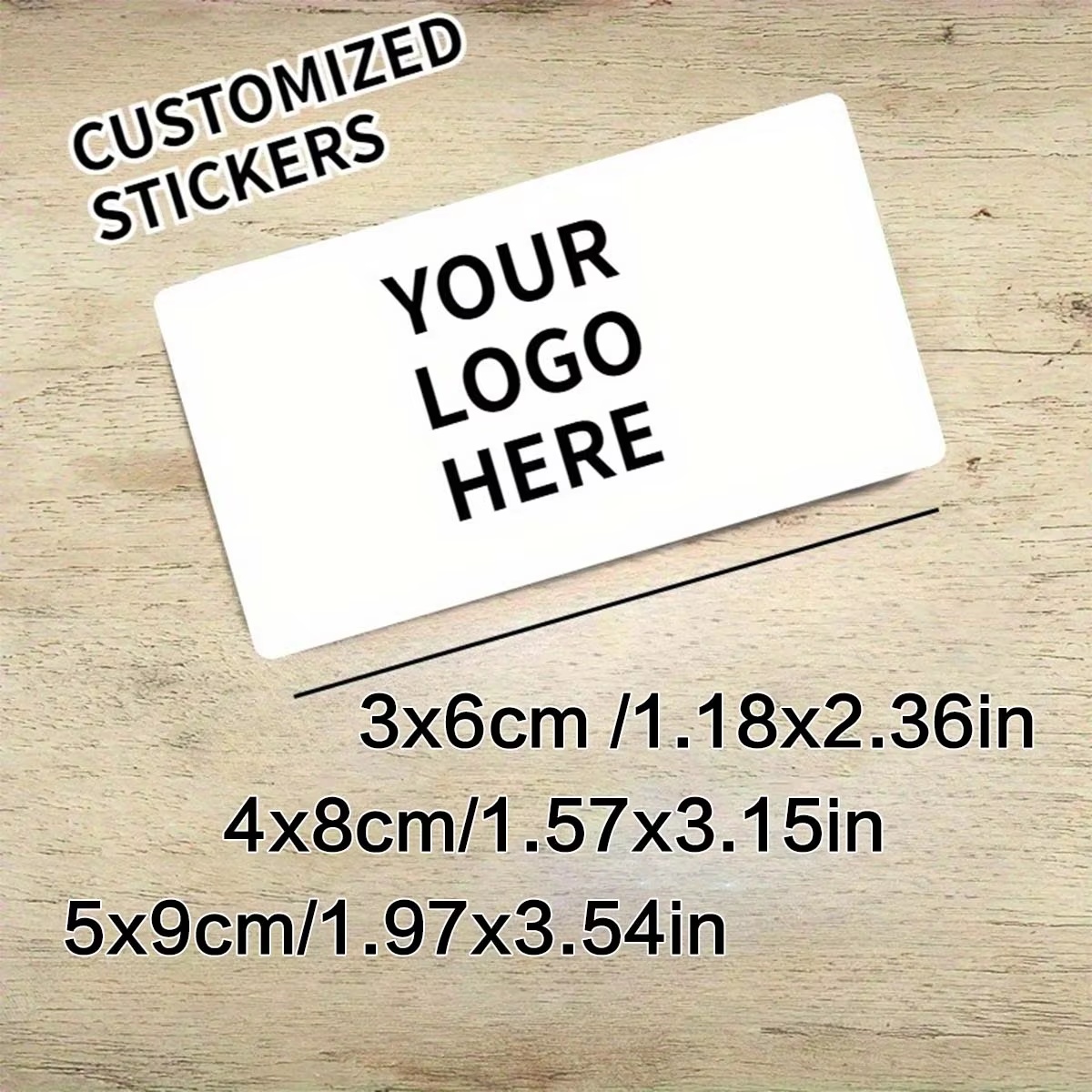 Custom Rectangular Stickers –  - Wall Sticker recension och pris