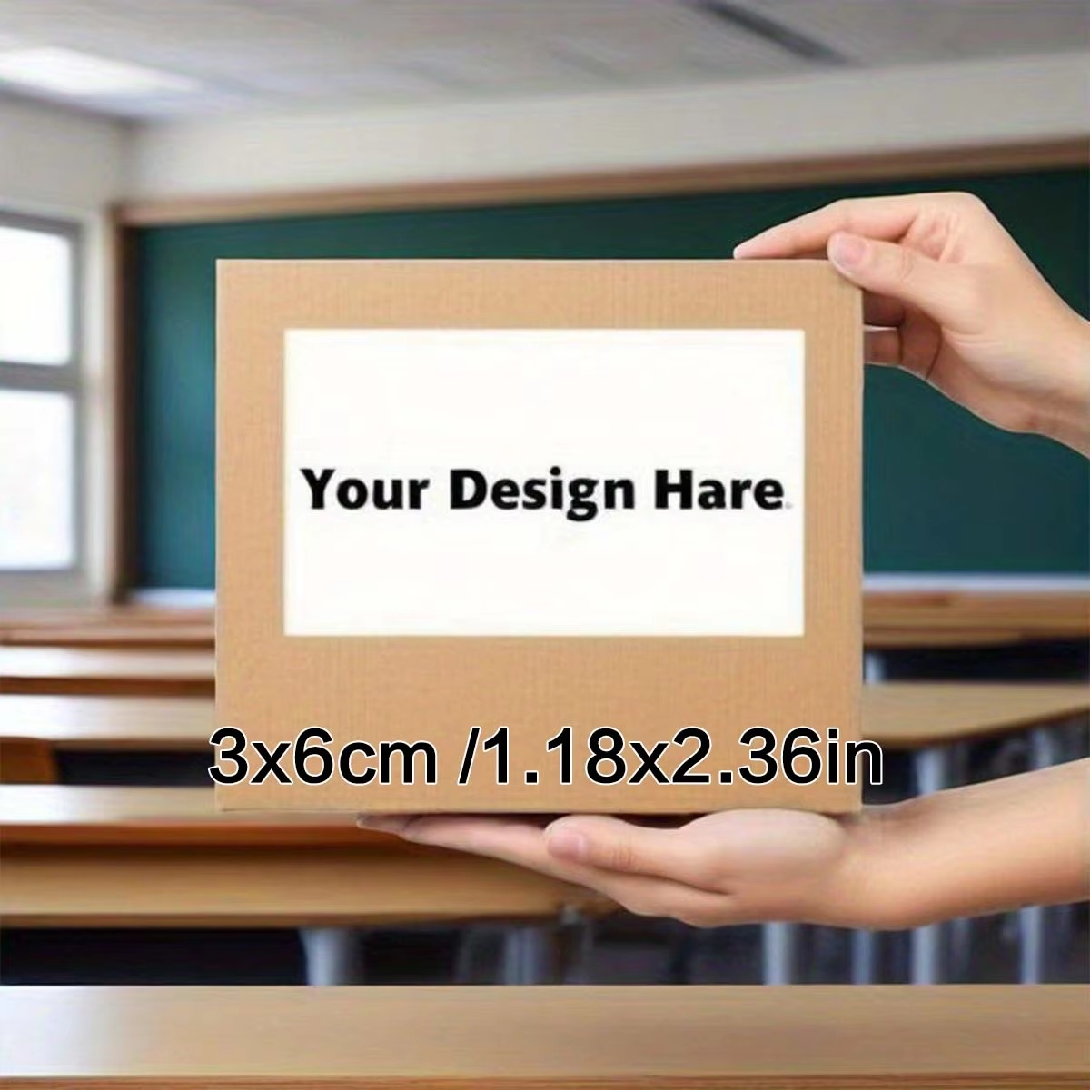 Custom Rectangular Stickers –  - Wall Sticker recension och pris