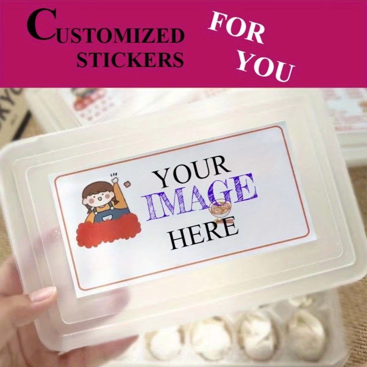 Custom Rectangular Stickers –  - Wall Sticker recension och pris