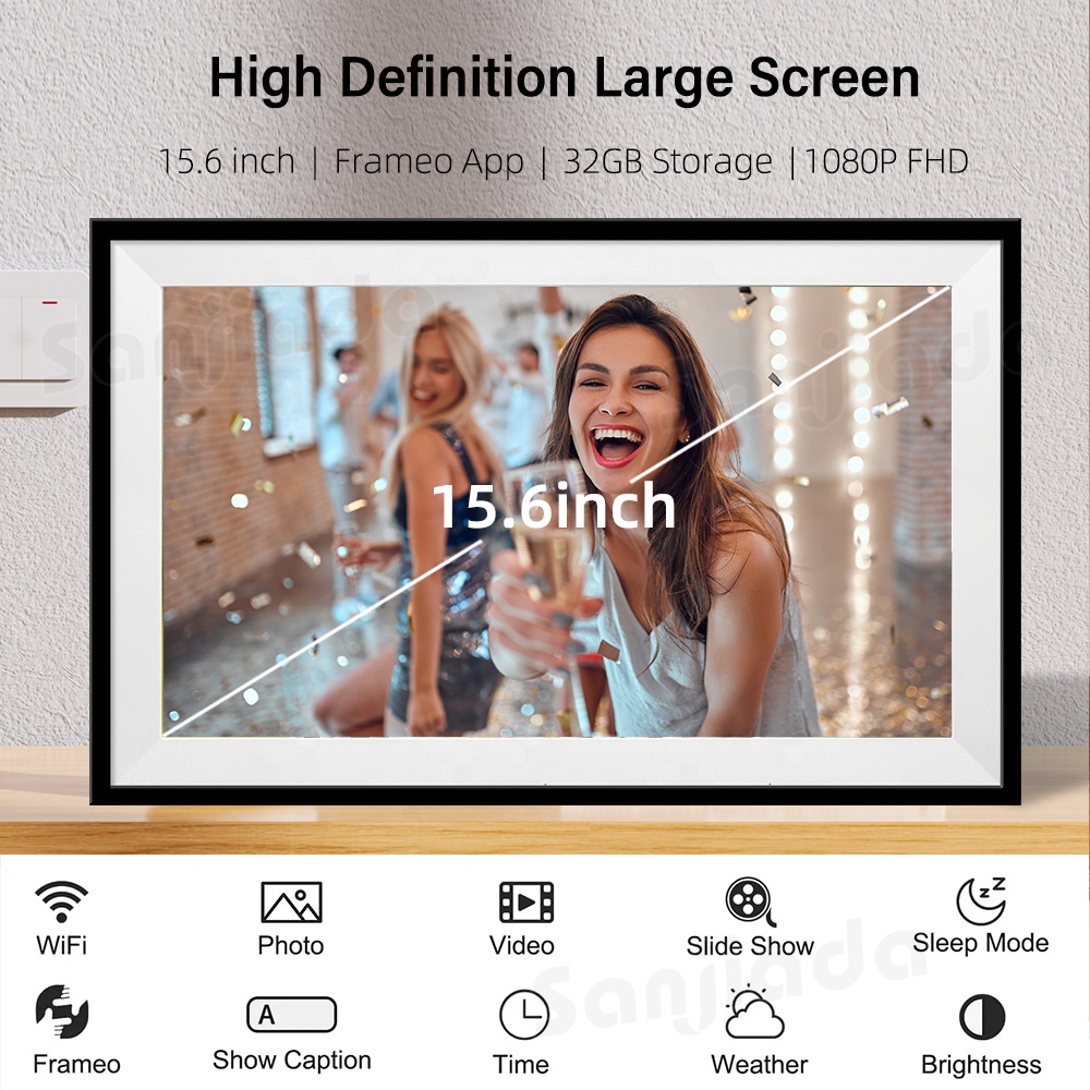 32GB Large Size Digital Photo  - Picture Frame recension och pris