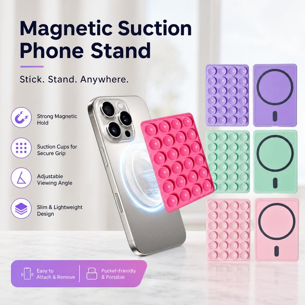 Silicone 24 Suction Phone Hold - Wall Sticker recension och pris