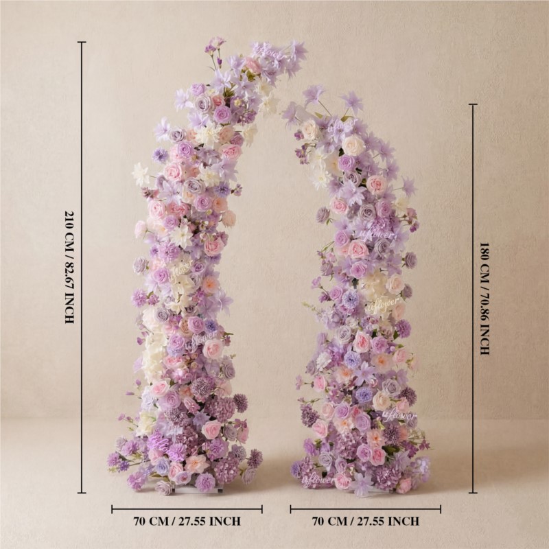 5D Uflower Purple Pink Lilies  - Table Runner recension och pris