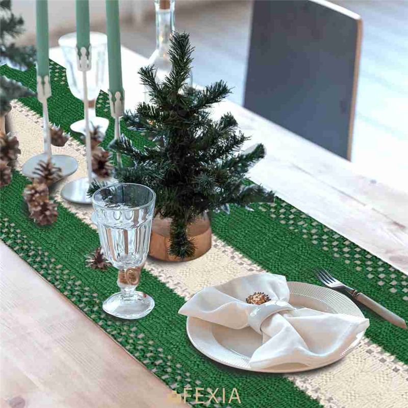 DT15 Boho Farmhouse Table Runn - Table Runner recension och pris