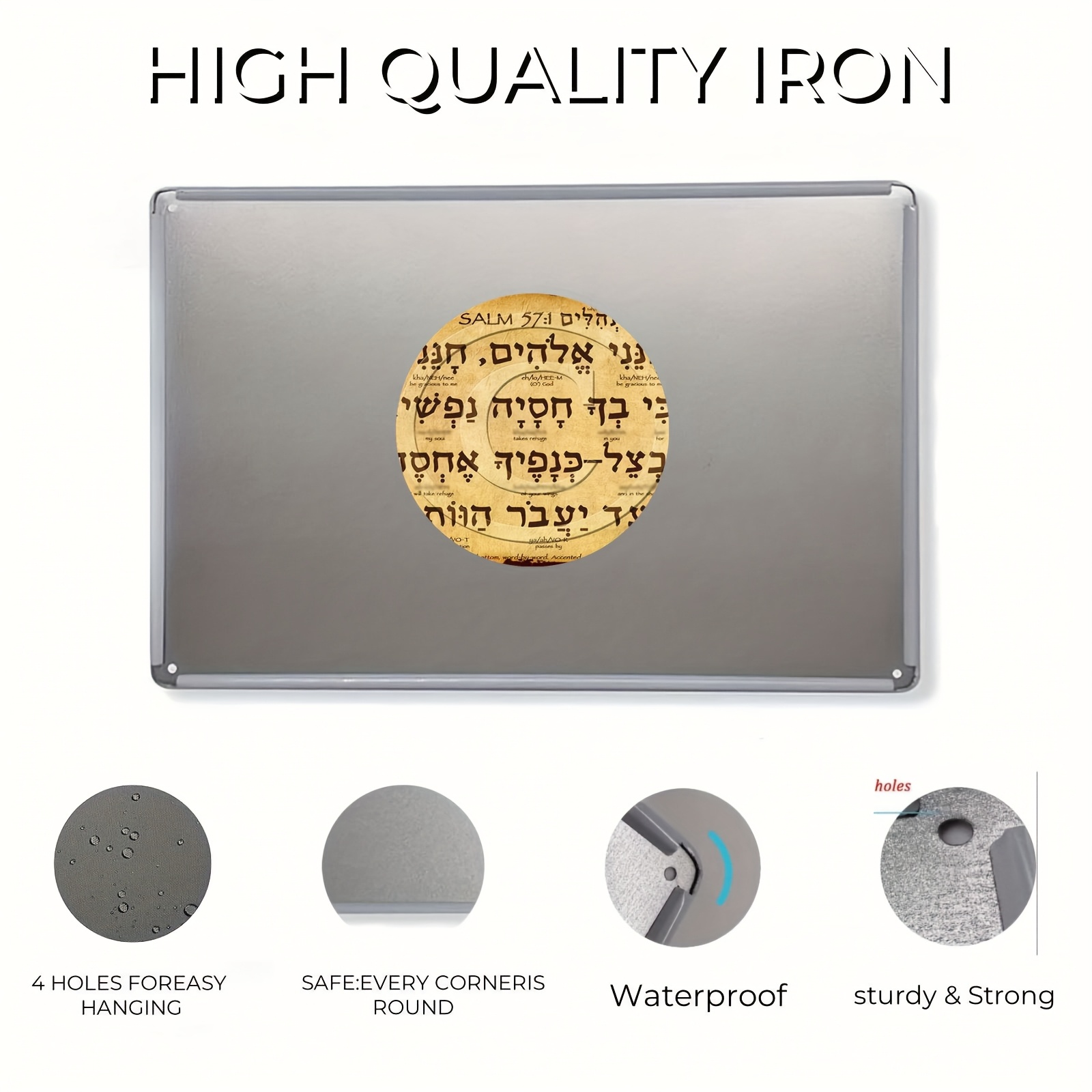 CIFBUY Vintage Aluminum Wall A - Wall Art recension och pris